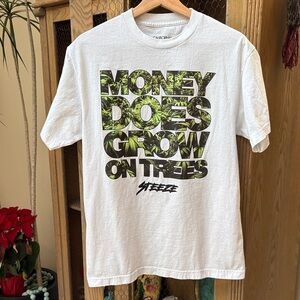 California Steeze Money Does Grow On Trees Marijuana Graphic T-Shirt